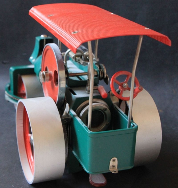 Wilesco Steamroller "Deutag Old Smokey" 1978 functioned DieCast Model (2514)